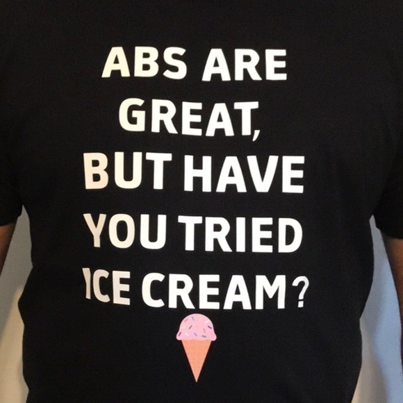 “ABS ARE GREAT” T-SHIRT ✨✨✨ - Picture 2 of 4